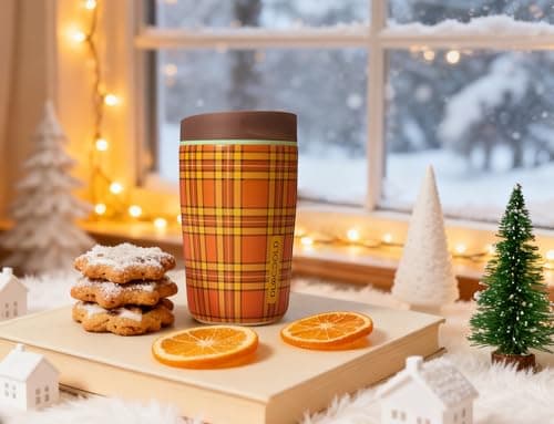 DLOCCOLD Insulated Stainless Steel Coffee Tumbler with Spill Resistant Lid, Reusable Iced Coffee Cup, Cup Holder Friendly Travel Coffee Mug, 12oz - Thumbnail 2