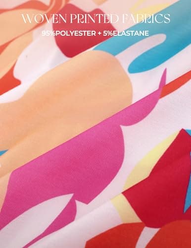 GRACE KARIN Summer Floral Maxi Sundresses for Women 2026 Spaghetti Strap Beach Boho Dress Casual Fashion Clothes with Pocket White Pink Orange M - Thumbnail 4