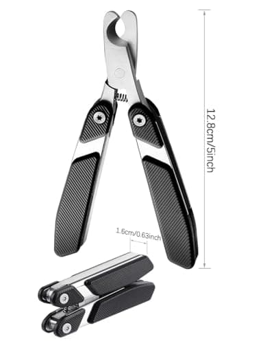 HEYCROWN Dog Nail Clippers with Foldable Design Cat Nail Trimmer - Thumbnail 6