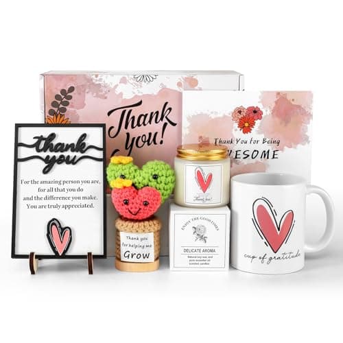MUGEEY Thank You Gifts for Women, Employee Appreciation Gifts, Thank You Gifts for Teacher, Mentor, Families, Friends, Leaders, Boss - Image 1
