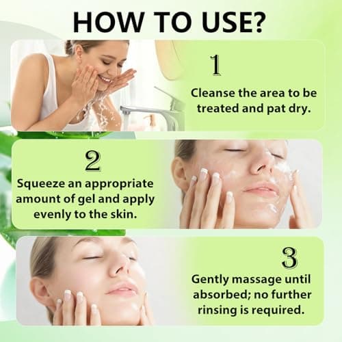 ABOTE Organic Aloe Vera Gel from 99% Pure Aloe for All - Ideal for After Suncare, Post - Shave & Itchy Skin - Works on Face, Body & Hair Care, Family Pack Size 13.53 fl oz, 400ml - Thumbnail 5