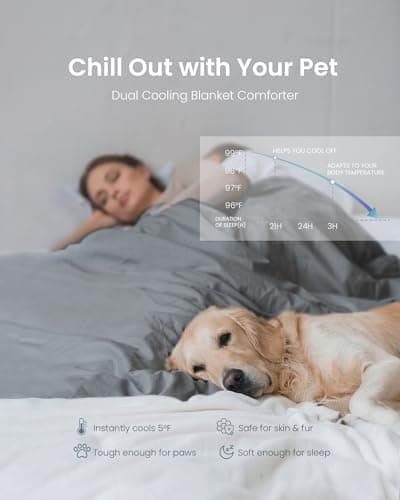 Twin XL Cooling Comforter – Down Alternative Lightweight Quilt for Hot Sleepers & Night Sweats, Reversible Cloud-Soft Summer Bedding for Dorms & All-Season, Grey - Thumbnail 3