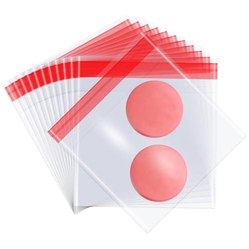 200 Pcs Self Adhesive Cookie Bags, 3 x 4 Inches Self Sealing Cellophane Bags, Clear Resealable Cellophane Bag for Packaging, Cookies, Gifts, Candy, Food - Image 1