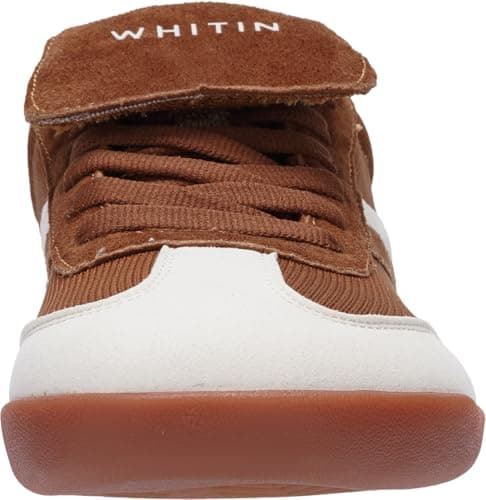 WHITIN Barefoot Shoes for Women Knit Minimalist Wide Toe Box Sneakers Size 9 Casual Walking Fit 9W Training Comfortable Brown 40 - Thumbnail 3