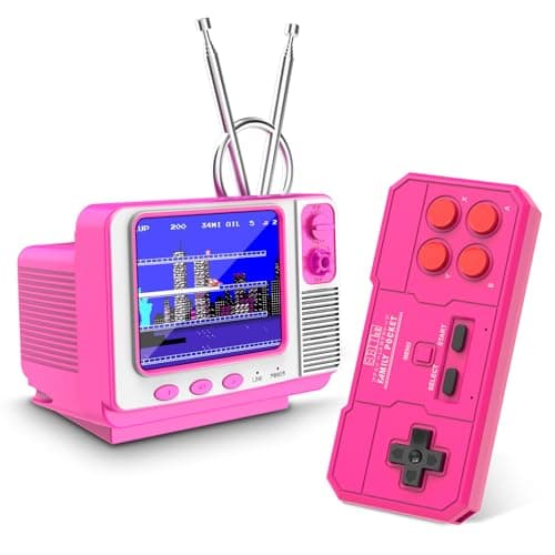 Retro Handheld Game Console - GV300S JALECO+168 Classic Games Mini TV Style with 3.0 Inch IPS Screen, Save Search, Support 2-Player & Dual Console Type-C Link - Image 1