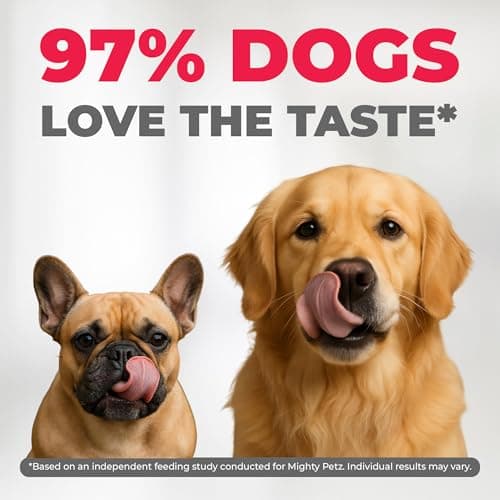 Mighty Petz MAX Dog Allergy Relief Chews - Itch Relief with Colostrum, Probiotics & Immune Support for Seasonal Allergies & Itchy Skin - Thumbnail 2