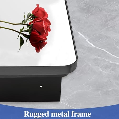 Bathroom Medicine Cabinet with 24"x36" Stainless Steel Framed Mirror,Recessed or Surface Mounted Bathroom Mirror Cabinet,Storage Cabinet for Bathrooms, Guest Rooms, Apartments, Farmhouse Decor - Thumbnail 6