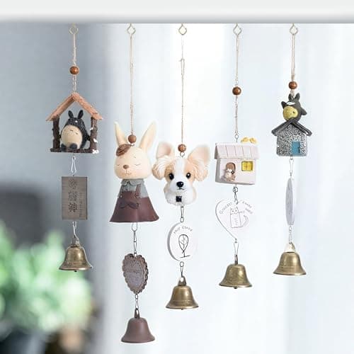 Emiluil 22 PCS Metal Gold Eye Screw Hooks for Hanging Heavy Duty.Windproof Ceiling Hooks for Hanging Plants,Cup,Wind Chime,Bird Feeders,Christmas String Lights at Indoor&Outdoor 2.2 Inch - Thumbnail 4