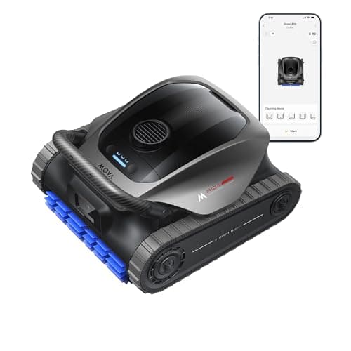 Mova Diver A10 Cordless Robotic Pool Vacuum Cleaner, 6,000GPH Suction, 240min Runtime, Wall Climbing & Double-Pass Waterline Scrubbing, AI-Powered Edge Cleaning & Path Planning, Auto Parking, 8 Modes - Image 1