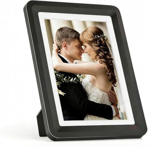 vilkok Black 5x7 Picture Frame,1 Pack, Fits 5x7 Photo or 4x6 with Mat, Acrylic Front & Durable ABS Frame, Shatterproof UV-Resistant Tabletop Display, Vertical/Horizontal Home Décor Frame - Image 1