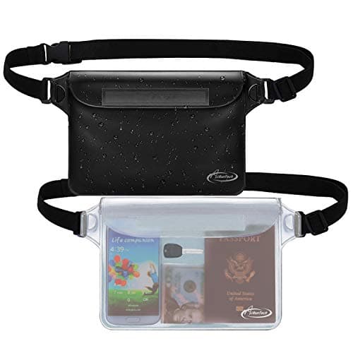 AiRunTech Waterproof Fanny Pack,Phone Pouch Dry Bag for Passport Wallet Purse,Floating Waterproof Bags for Travel Beach Swimming Kayaking Boating Cruise Accessories - Image 1