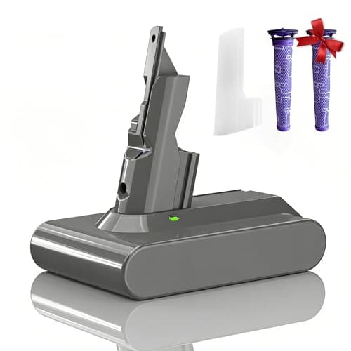 GREATXILI Premium 6500mAh for Dyson V7 Battery Replacement Compatible with SV11 Motorhead Animal Extra Mattress Absolute Trigger Allergy Vacuum Cleaners 2 Filters Included - Image 1