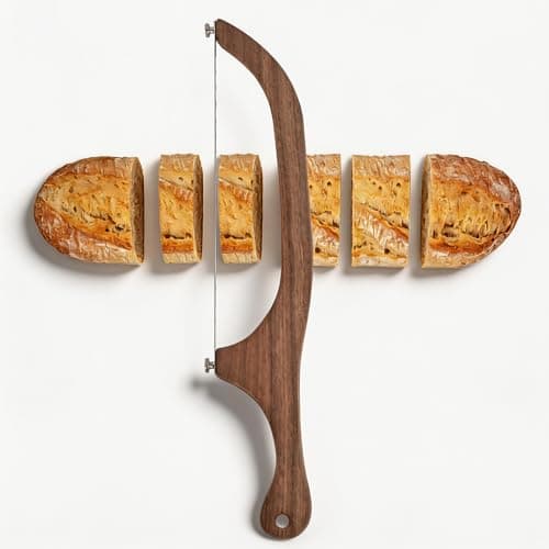 Bread Knife for Homemade Bread – 15.7" Sourdough Bread slicer for Homemade Bread, Baguettes and More, Bread Cutter with Sharp Serrated Stainless Steel Blade, Bow Design Easy to Cutting Even Slices - Image 1