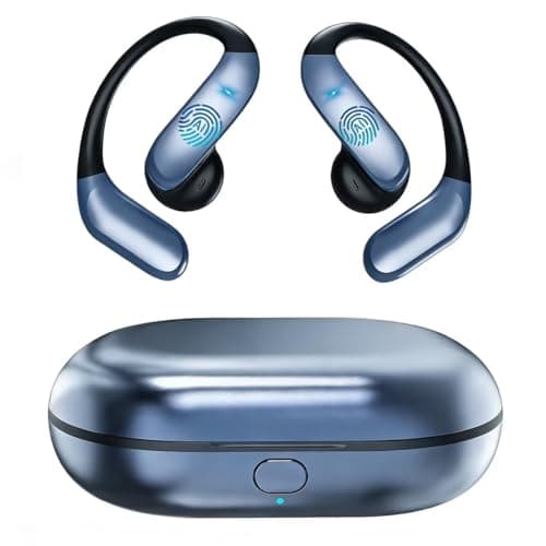 bluemaison Real-Time Translation Earbuds, 198+ Languages Two-Way Translator, Audifonos Traductores Inglés Español, 4-in-1 Translating Headphones for Travel, Business & Learning - Space Grey - Image 1