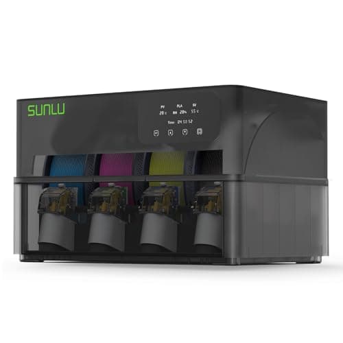 SUNLU AMS Heater, Compatible with Bambu lab AMS Gen 1 – Enables Simultaneous Printing & Drying, Easy Installation, Fast Heating to 70°C, 4-Spool Capacity Filament Dryer - Image 1