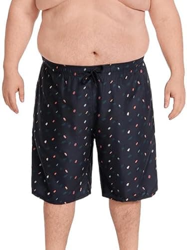 Yansylphsan Men‘s Big & Tall Swim Trunks 10 Inch - Quick Dry Beach Shorts with Compression Liner & 3 Pockets for Swimming, Beach (2X-6X) - Image 1