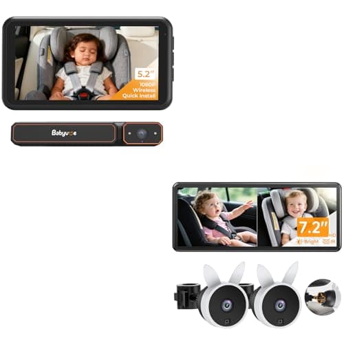 BV6 Wireless Car Baby Monitor & BV3 PRO Dual Car Baby Monitor