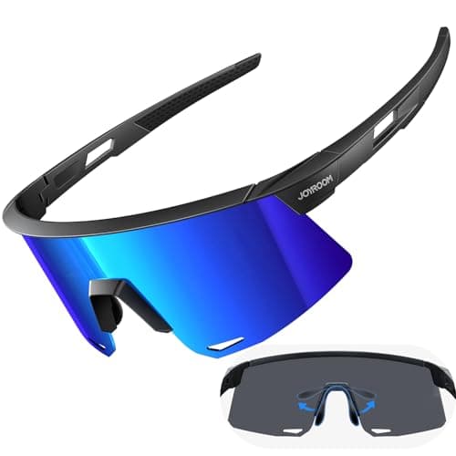 JOYROOM Running Sunglasses Polarized for Men and Women, UV400 Protection, Anti-Fog Vents, Adjustable Nose Pads, for Sports, Running, Cycling, Baseball, Outdoor Activities - Image 1