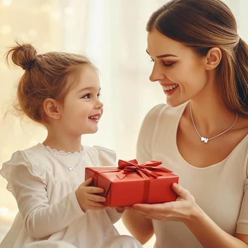 Eaciy Silver Initial Necklaces for Women, 18K White Gold Plated Heart Initial Necklace Dainty Letter Y Silver Necklace for Women Trendy Birthday Gifts Jewelry - Thumbnail 4