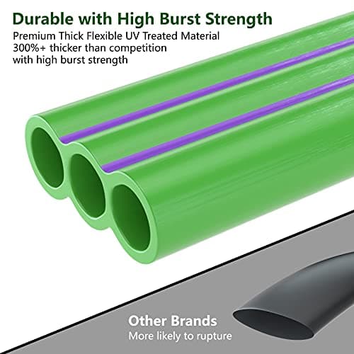 Jasonwell Trampoline Sprinkler Kids Outdside: Trampoline Accessories Waterpark Tropical Party Summer Outdoor Fun Water Games Toys Sprinklers Backyard Water Park Activity Toy for Kids Boys Girls (39FT) - Thumbnail 2