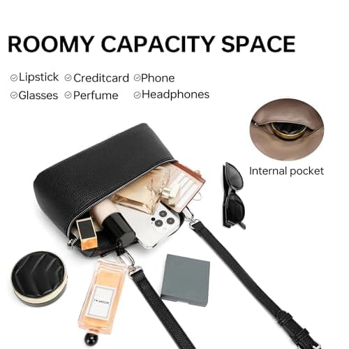 Kiss Sea Designer Shoulder Bags for Women Small Crossbody Bag for Women Pouch Top-Handle Bag - Thumbnail 4