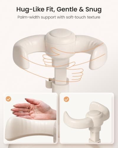 GROWNSY Baby Bath Stand for Babies 6 Months & Up, Foldable Baby Shower Stand for Infants and Toddlers, Adjustable Baby Shower Standing Support With Shower Holder - Thumbnail 6