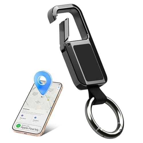 Lmrbelec Keychain Tracker Works with Apple Find My (iOS Only)