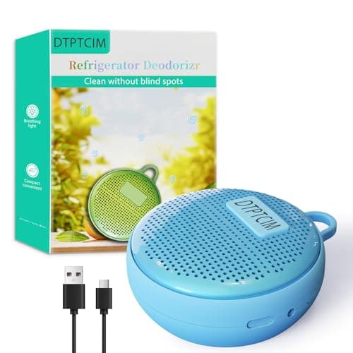 Fridge Deodorizer for Refrigerator,Powerful Odor Eliminator Lasts 10+ Years Works in Cars Shoe Closets Pet Areas More Effective Than Baking Soda Activated Charcoal Blue - Image 1