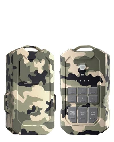 Camping Radar Security Alarm, Wireless Perimeter Alarm,1/2 Mile Range, IP66 Waterproof System for Outdoor Camp Security & Survival Gear-Updated Version (Woodland camo) - Image 1