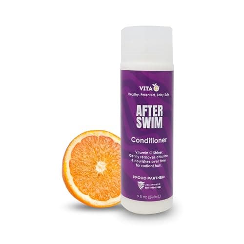 Vita C® After Swim™ Swimmers Conditioner Eliminates Chlorine, Swim Tested Treatment Infuses Moisture to Restore & Protect your Hair, Patented Formula, Hydrate, Rejuvenate & Repair - 8 Fl Oz - Image 1