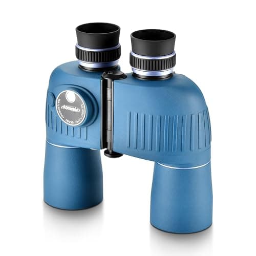 AOMEKIE 10X50 Marine Binoculars for Adults with Rangefinder Compass, Waterproof Marine Binoculars for Sailing Boating Fishing - Image 1
