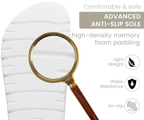 Genuine Leather Chunky Big Buckle Platform Clogs for Women Memory Foam Arch Support Cork Footbed Potato Shoes Mules-Benton Grey - Thumbnail 3