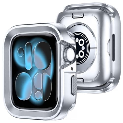 KUVPIUS for Apple Watch Series10/ Series11 Case, 46mm Military Grade Protection Metal Case, Aluminum Alloy Shockproof Bumper with Back TPU Protective Cover - Image 1