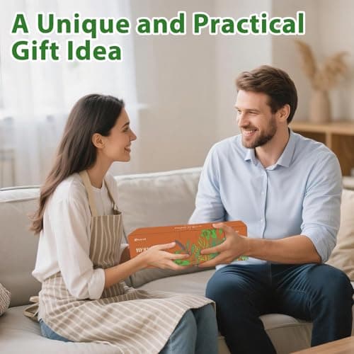 5 Herb Garden Planter Indoor with Wooden Box, Home Kitchen Seed Starter Kit Including Dill, Cilantro, Oregano, Sage, Chives, Birthday, Mothers Day, House Warming, Gardening Gifts for Women, Mom - Thumbnail 6