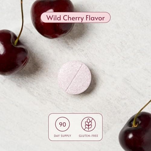 Bariatric Advantage Calcium Citrate Chewable 500mg with Vitamin D3 for Bariatric Surgery Patients Including Gastric Bypass and Sleeve Gastrectomy, Low Sugar - Wild Cherry Flavor, 270 Count - Thumbnail 3