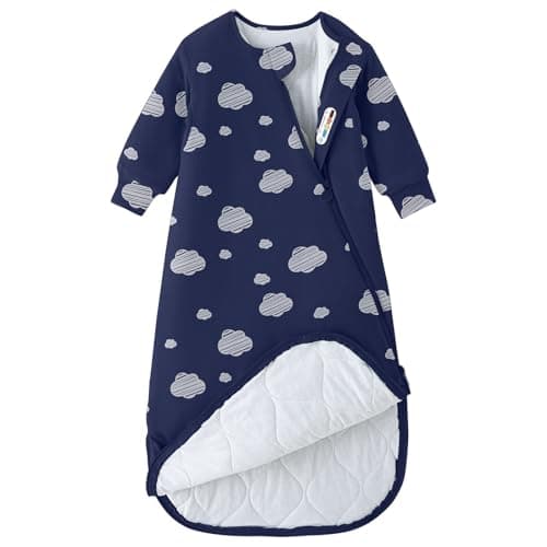 kaiya baby Unisex Sleeping Bag for Babies and Toddlers 3.5 Tog Sleep Sack 0-6 Months, Long Sleeve Sleep Sack, Wearable Blanket Baby, One Piece with Sleeves, Gifts for Toddler