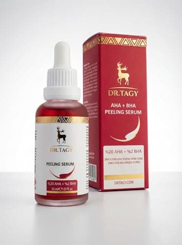 DR.TAGY Fruit Acid Serum – Gentle Exfoliation & Skin Brightening – AHA, BHA & Vitamin C – Pore Minimizer & Dark Spot Corrector – Hydrating & Soothing Formula – 30ml - Image 1