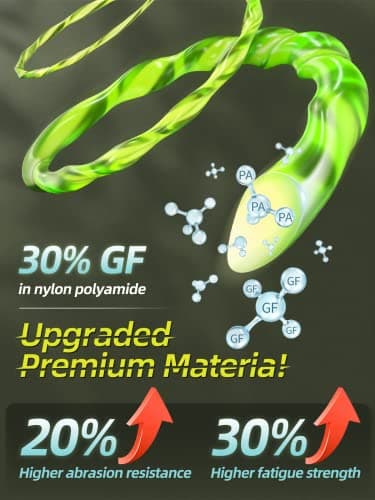 YWTESCH String Trimmer Refill for Ryobi One Plus+ AC80RL3,11 FT/0.080-Inch Weed Eater String Compatible with Ryobi Weed Wacker 18v, 24v, and 40v Trimmers (12 Trimmer Line & 3 Trimmer Cap) - Thumbnail 2