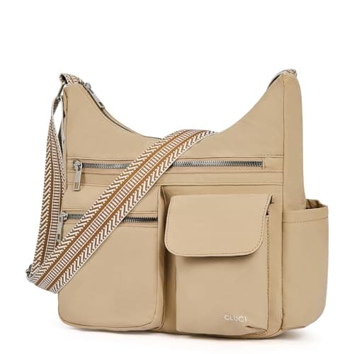 CLUCI Travel Purses for Women, Waterproof Nylon Crossbody Bags for Woman Trendy, Anti Theft Shoulder Handbags for Ladies - Image 1
