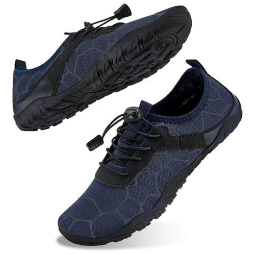 Stelle Water Shoes for Women Men Adult Lightweight Quick-Dry Barefoot Aqua Shoes for Beach Swim Kayaking River Lake Surfing（Blue,5MW） - Image 1