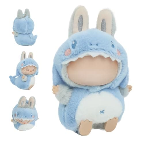 HiOKOU Clothes for 17cm Accessories Suit Cute Clothes for Doll Dress up Animal Style Outfits (NO Doll)(Shark) - Image 1