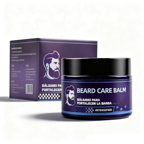 Xaninp Beard Nourishing Balm, A Moisturizing and Strengthening Formula Enriched with Plant Extracts, Making Your Beard Appear Fuller and Thicker - 3.5 oz (100 ml) - Image 1