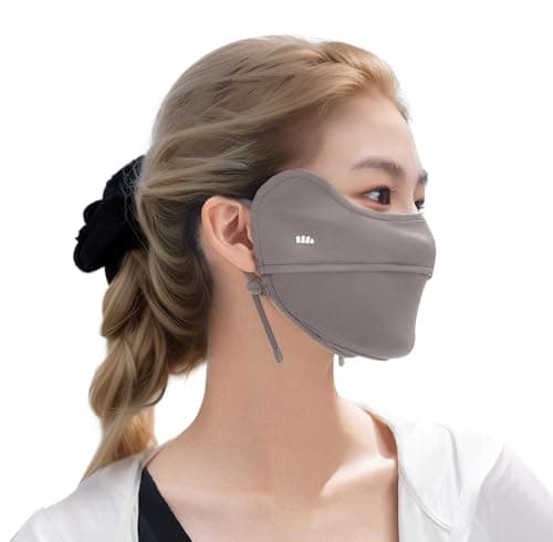 BENEUNDER UV Sun Protection Face Cover UPF50+ Breathable Cooling Neck Gaiter Scarf for Summer Outdoor Activities Reusable - Image 1