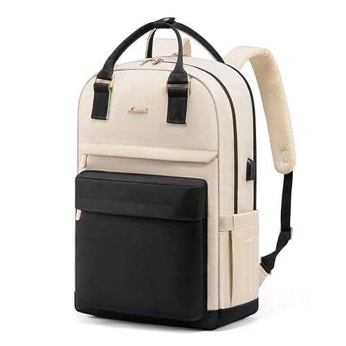 LOVEVOOK Travel Laptop Backpack Women Anti-theft Laptop Bag with USB Port Waterproof Computer Backpack for Nurse College Work - Image 1