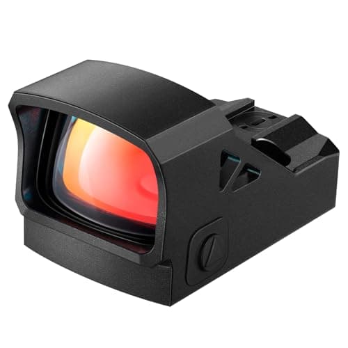 CVLIFE Wolfprowl Motion Awake Red Dot Sight, Compatible with RMS/RMSC 3MOA Red Dot Compact Reflex Sight Shockproof IPX7 Waterproof, with Adapter Plate for MOS 21mm Picatinny Base - Image 1
