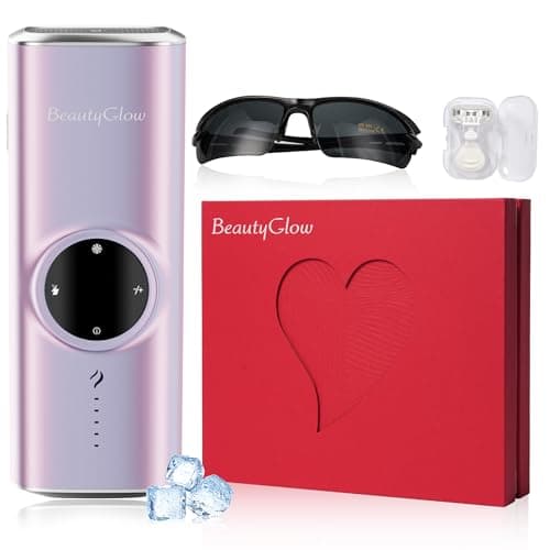 BeautyGlow Laser Hair Removal Device for Women, At Home IPL Hair Remover with Ice Cooling Technology for Face and Body, Painless & Long-Lasting Results - Image 1