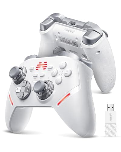 BEITONG KP40 Wireless Controller for PC, Switch/Switch 2, Android, TV, Steam Deck, Precision Adjustable TMR Joysticks, TMR Triggers, Optical Buttons Bluetooth & 2.4g Gamepad with 1000Hz Polling Rate
