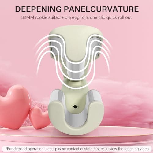 ZZR SEVEN Curling Iron Curling Wand Hair Crimper Waver, Hair Curler with Ceramic 3 Barrel for Women, Dual Voltage, Anti-Scald, Easy to Use, Green (Green) - Thumbnail 4