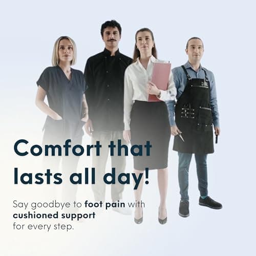 HANDARTE Leather Orthopedic Insoles | Padded Comfort Shoe Inserts for Men/Women | 100% Natural Goatskin - ChromeFree, Anti Sweat & Anti-Odor - Suitable for No-Socks (US W9.5/M8 | EU41) - Thumbnail 3