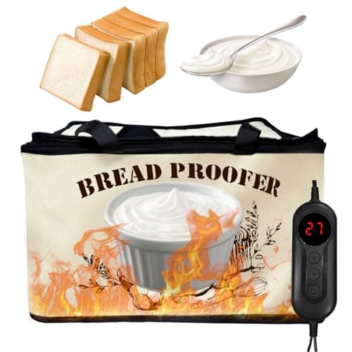 Versatile Dough Proofer with Heater, Bread Pizza Dough Proofing Box Temperature Control Proofing Accessories for Making Bread, Yogurt, for Baking, Fermentation - Image 1